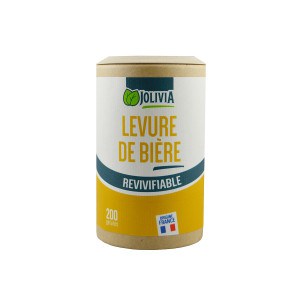 Levure de Bière revivifiable - 200 gélules végétales de 320 mg