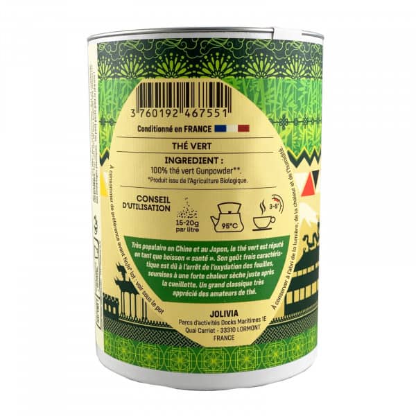 Thé Vert Gunpowder Bio - 200 g