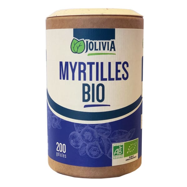 Myrtilles Bio - 200 gélules de 250 mg