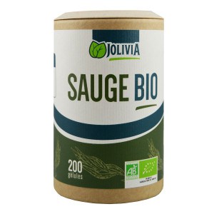 Sauge Bio - 200 gélules de 190 mg