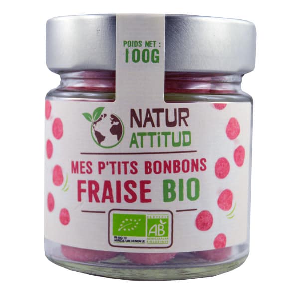 Bonbons Fraise Bio 100g