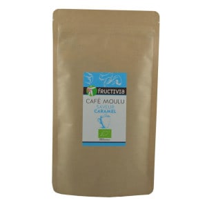 Café moulu Bio saveur caramel - 125 g