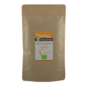 Café moulu Bio saveur vanille - 125 g