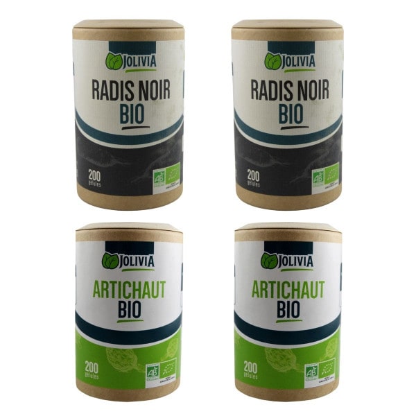 Pack Artichaut Bio et Radis noir Bio - 4 mois