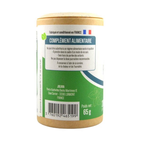 Menthe poivrée Bio - 200 gélules de 250 mg