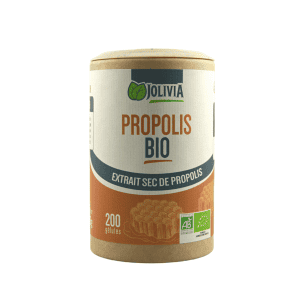 Propolis Bio Extrait - 200 gélules végétales 250 mg