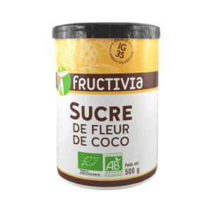 Sucre de fleurs de coco bio - 300 g - Nature et Partage