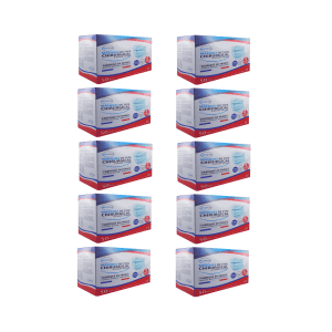 Masques très haute filtration de type chirurgical fabriqués en France - Boîte de 50 masques jetables