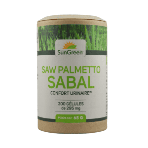 Saw Palmetto (Sabal) - 200 gélules végétales de 295 mg
