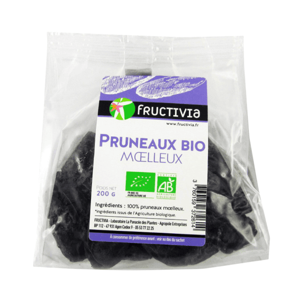 Pruneaux moelleux Bio - 200 g