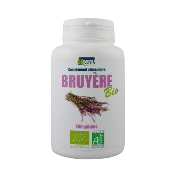 Bruyère Bio - 200 gélules végétales de 250 mg