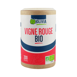 Vigne Rouge Bio - 200 gélules végétales de 250 mg