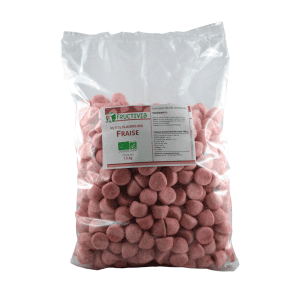 Bonbons Fraise Bio - 1,5 kg