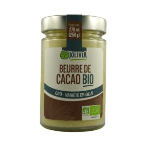 Beurre de cacao Bio - 270 ml
