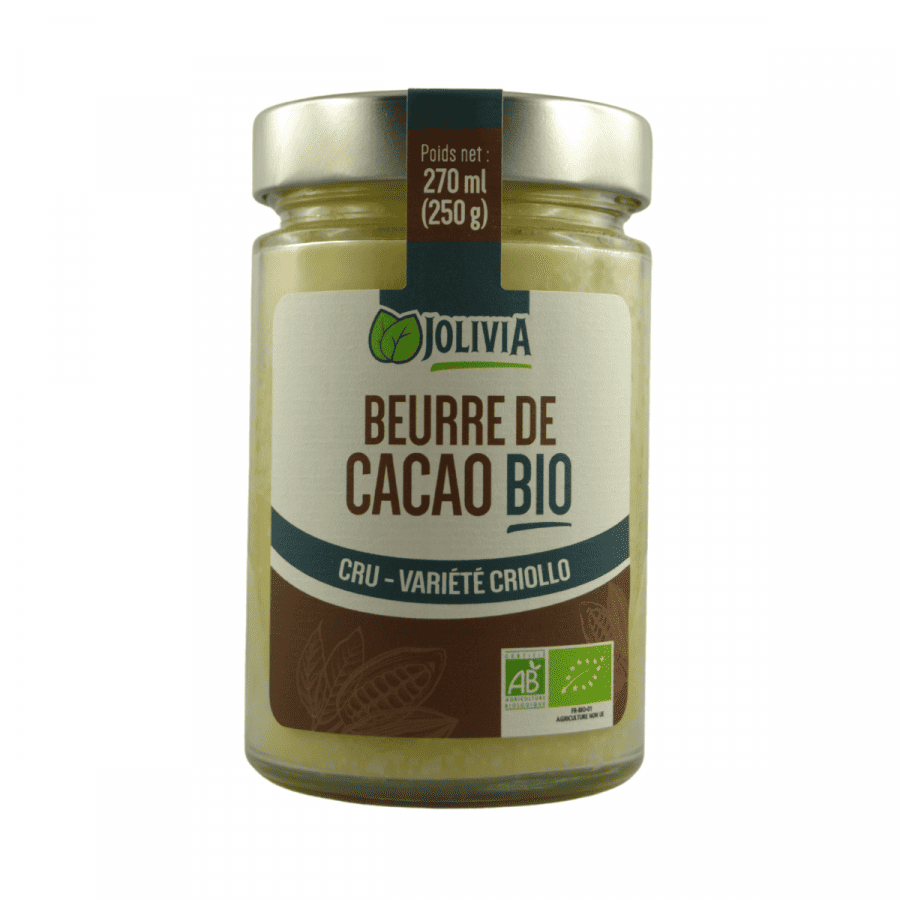 Beurre de cacao bio désodorisé – Eco Loco