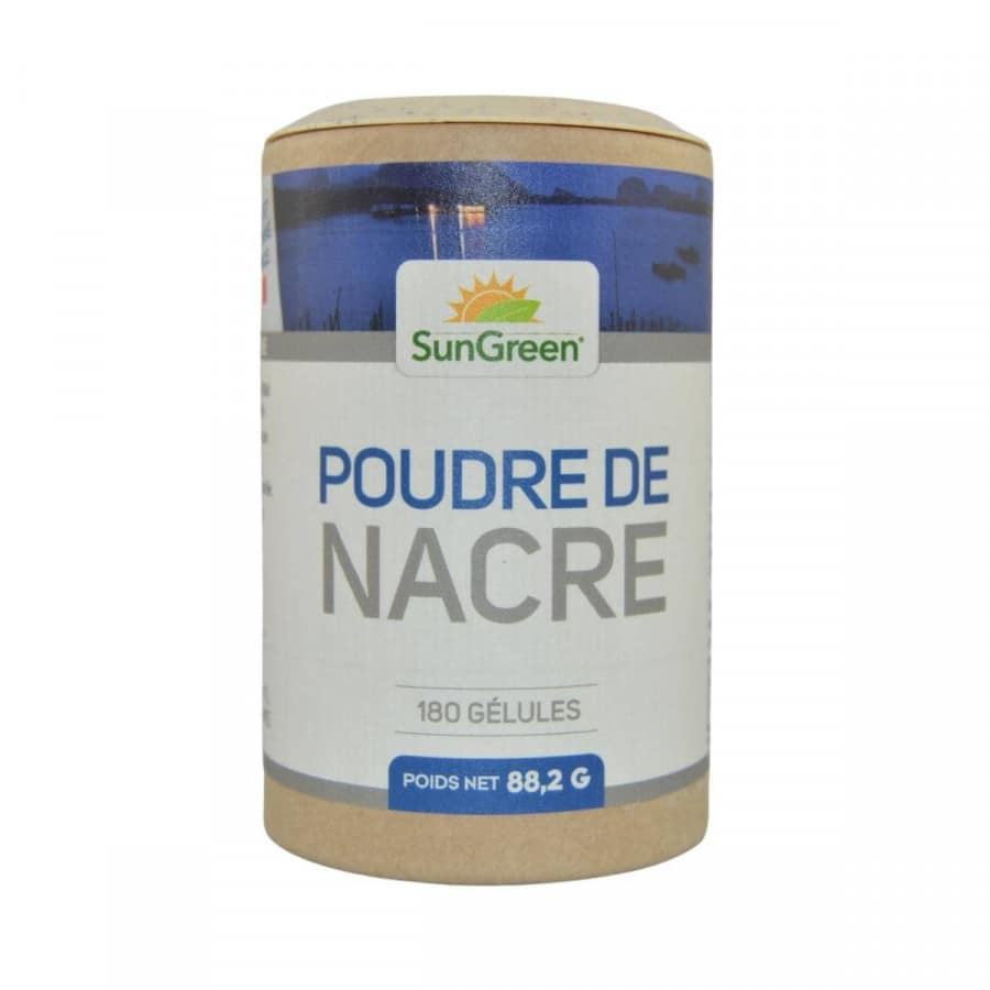 Poudre de nacre 180 gélules végétales 415 mg