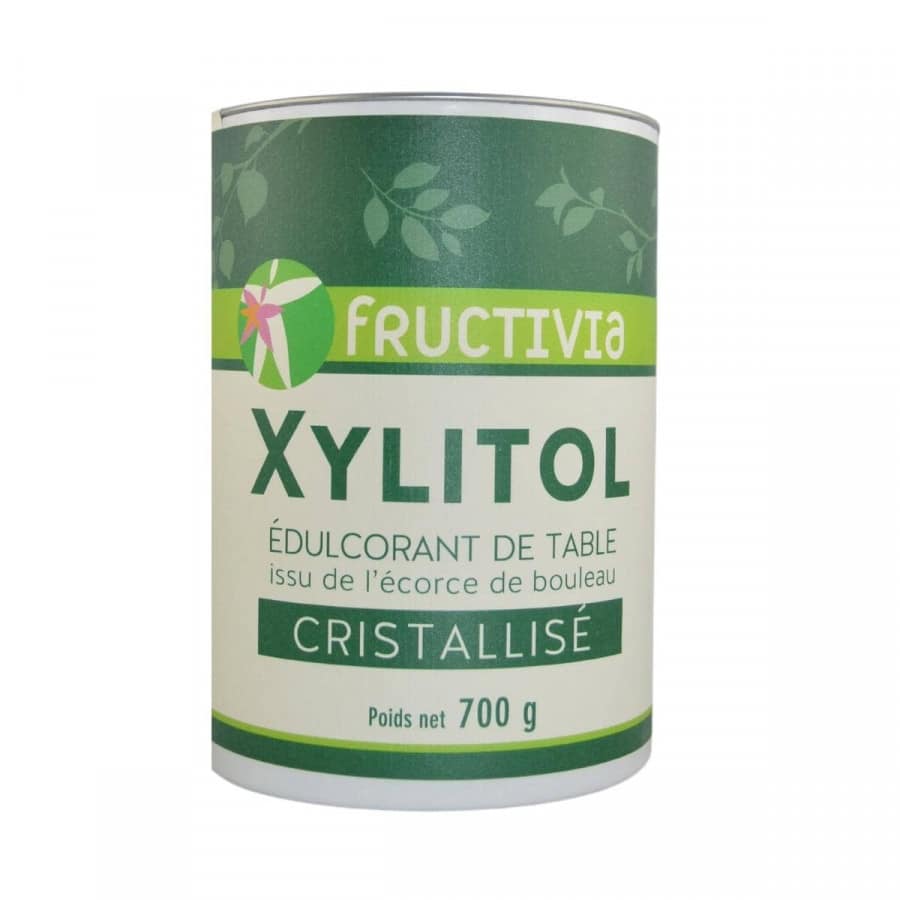 Xylitol en poudre 700g - pot de Xylitol 700g