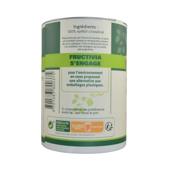 Xylitol Fructivia en poudre - 700 g