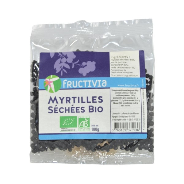 Myrtilles (Blueberry) séchées Bio - 100 g