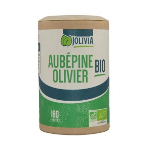 Aubépine Olivier Bio - 180 gélules végétales de 280 mg