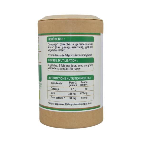 Détox Bio - 120 gélules de 668 mg