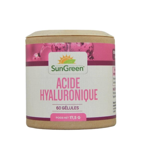 Acide Hyaluronique - 60 gélules végétales de 60 mg