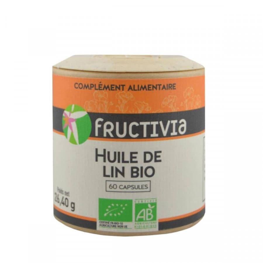 Huile de Lin Bio 60 capsules de 270 mg