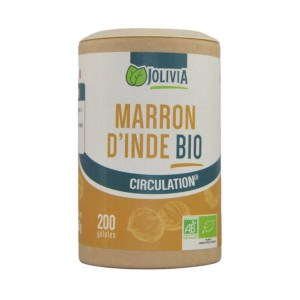 Marron d'Inde Bio - 200 gélules végétales de 225 mg