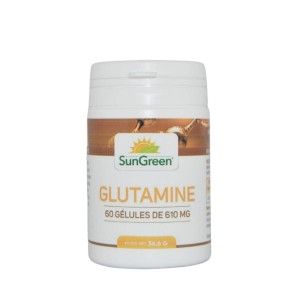 L-Glutamine - 60 gélules de 610 mg