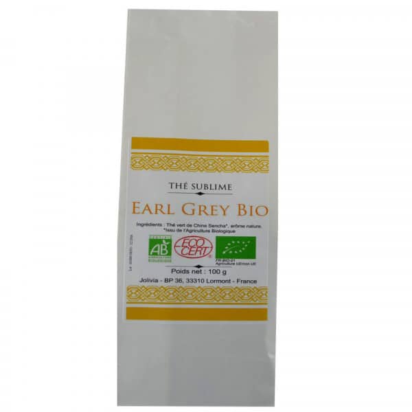 Thé Vert Earl Grey Bio - 100 g