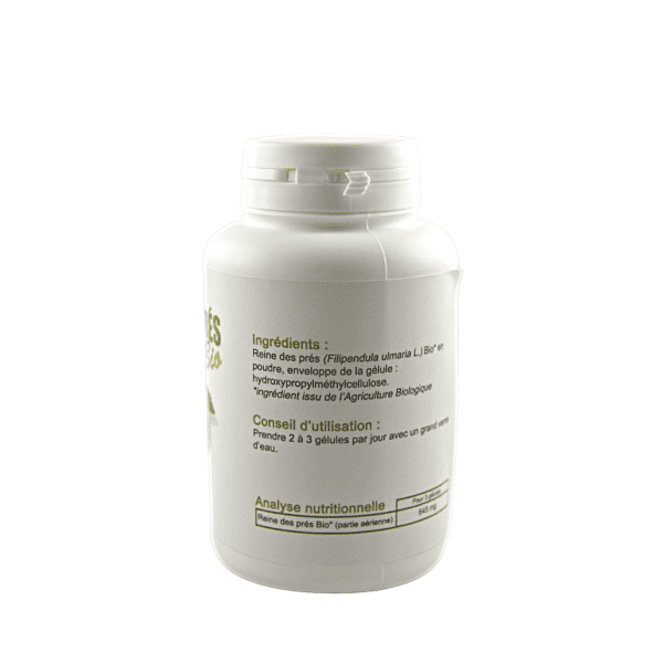 Reine des prés Bio - 200 gélules végétales de 215 mg