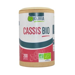 Cassis Bio - 200 gélules végétales de 250 mg