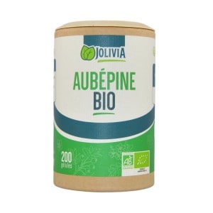 Aubépine Bio - 200 gélules végétales de 220 mg