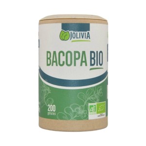 Bacopa Bio - 200 gélules végétales de 250 mg