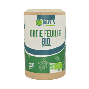 Ortie piquante feuille Bio - 200 gélules végétales de 210 mg