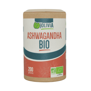 Ashwagandha Bio - 200 gélules végétales de 300 mg