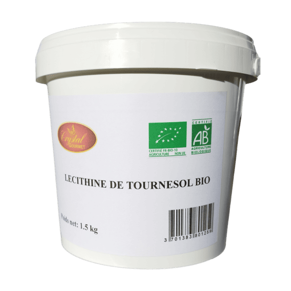 Lécithine de Tournesol Bio 1,5 kg