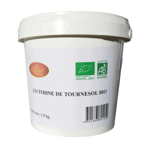 Lécithine de Tournesol Bio 1,5 kg