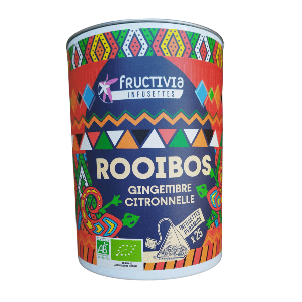 Rooïbos gingembre citronnelle Bio - 25 infusettes