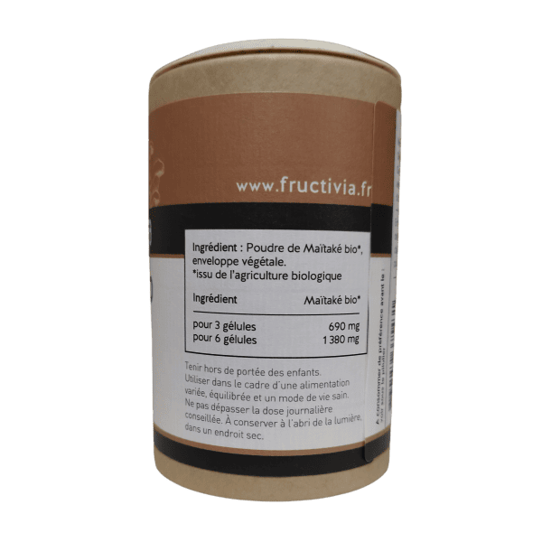 Maïtaké Bio - 90 gélules végétales de 230 mg