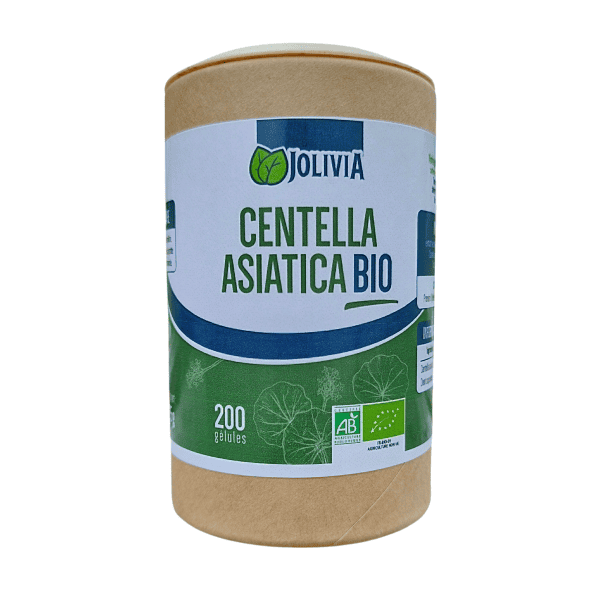 Centella asiatica Bio - 200 gélules de 250 mg