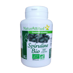 Spiruline Bio - 180 comprimés de 500 mg