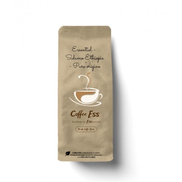 Café en grains - sidamo ethiopie - 1kg