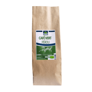 Café vert Bio en grains Pérou - 500 g