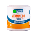 Vitamine D3 1000 UI - 90 capsules