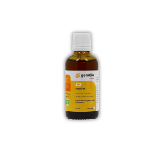 Myrtille bio Extrait de bourgeons frais - 50ml Macérât concentré