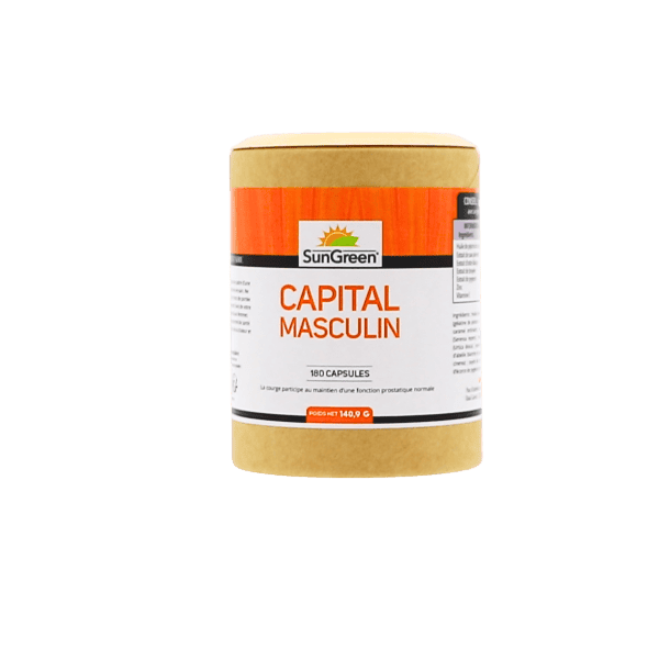 Courge, Saw palmetto, Ortie et Zinc - 180 capsules