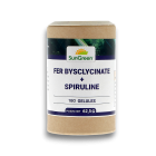 Fer bisglycinate + Spiruline - 180 gélules