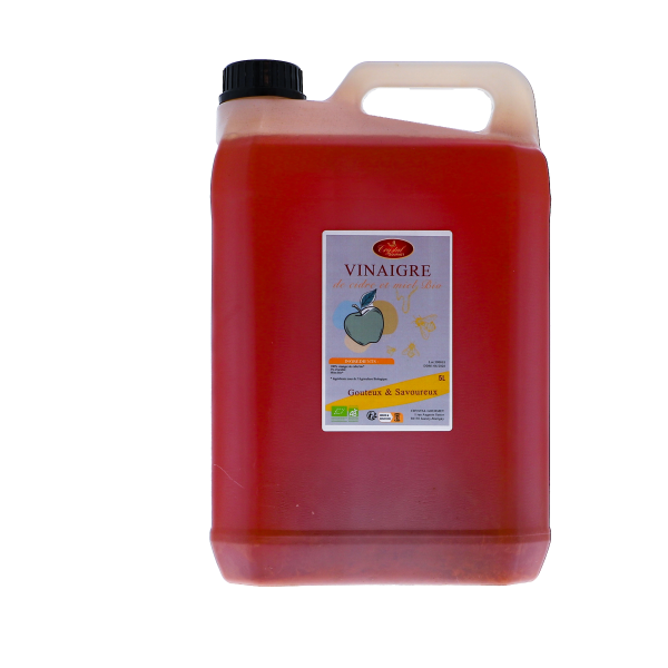 Vinaigre de Cidre au Miel Bio - 5 litres