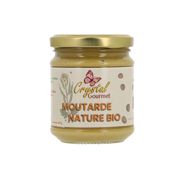 Moutarde nature Bio 200g